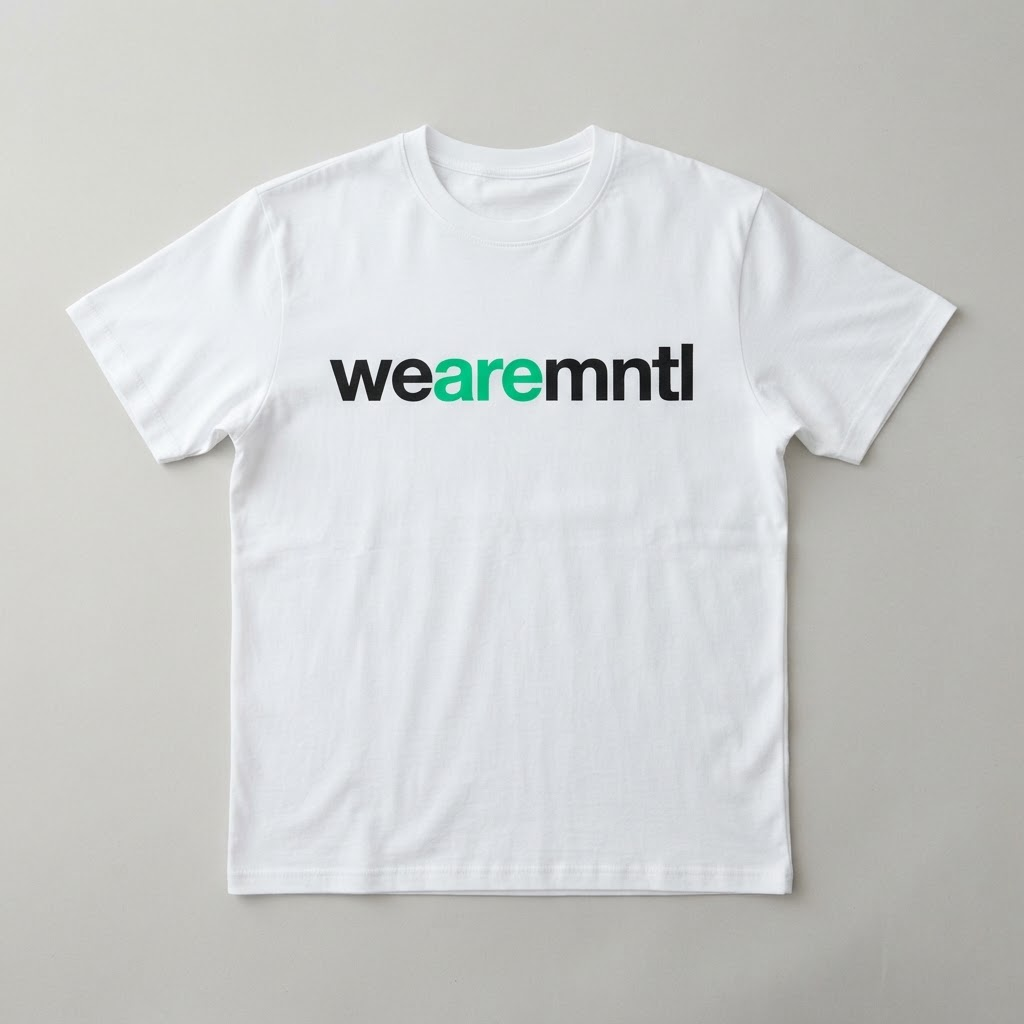wearemntl Tee — White